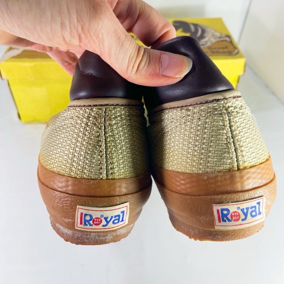 Uniroyal Red Ball Lunker vintage men’s tan size 11 fishing outdoor shoes in box